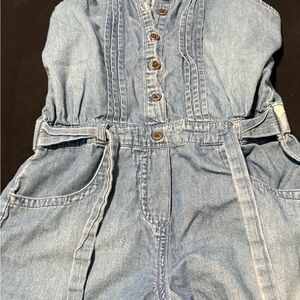 Classic Blue Denim Kids Bodysuit